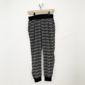 Sabine Black White Joggers